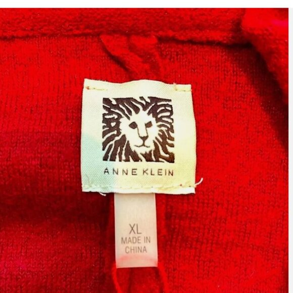Anne Klein Red Cape Jacket - Picture 6 of 9